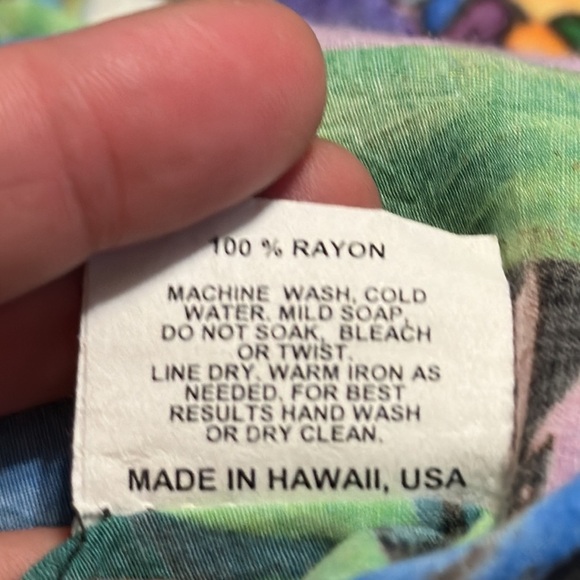 Jams World Hattie Flower Vibes 50 Years‎ Dress Size Small 100% Rayon Hawaii - Picture 12 of 12